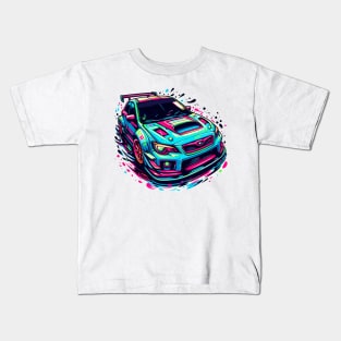 subaru sti Kids T-Shirt